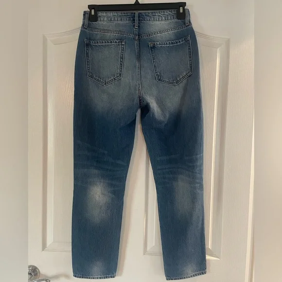 NWOT BOHME MOM JEANS IN MEDIUM WASH - Picture 4 of 4